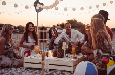 How to Throw a 50th Birthday Celebration on the Water That Is Every Bit as Stunning as the Guest of Honor