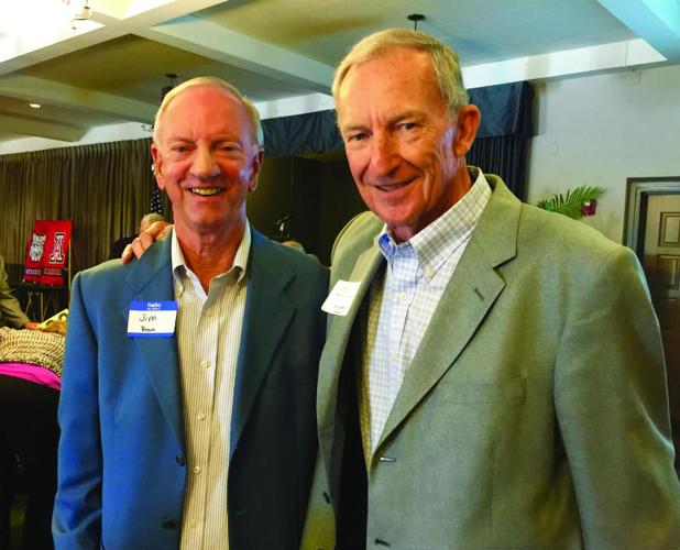 Coach Lute Olson Toast; ￼Jim Brown &  Dr. Cedric Dempsey