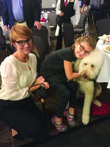 Coach Lute Olson Toast; Nickie & Sadie Smith & Solar