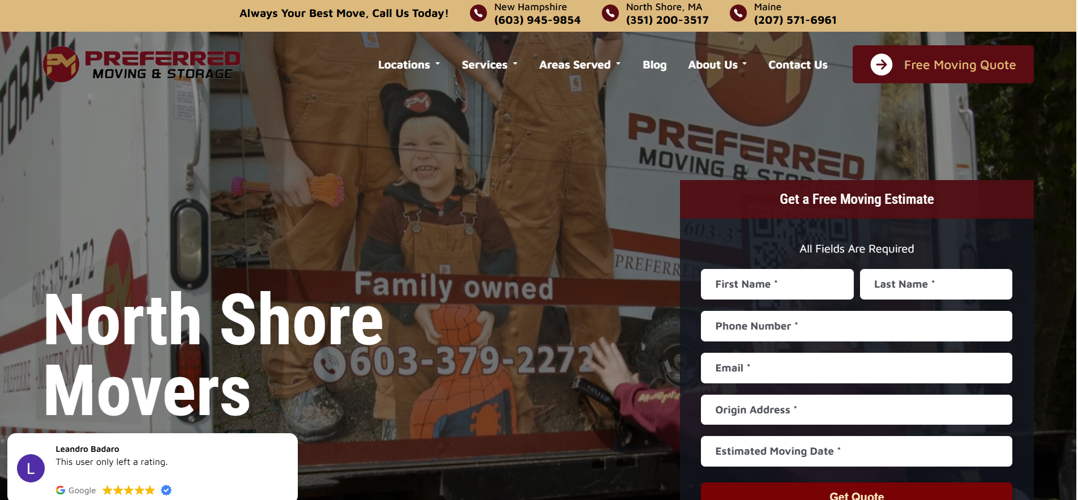5 Best Moving Companies for Apartment Moves in North Shore, MA in 2026