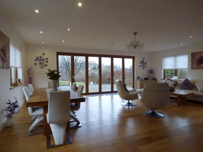 How Do Electric Blinds Enhance Bifold Doors?