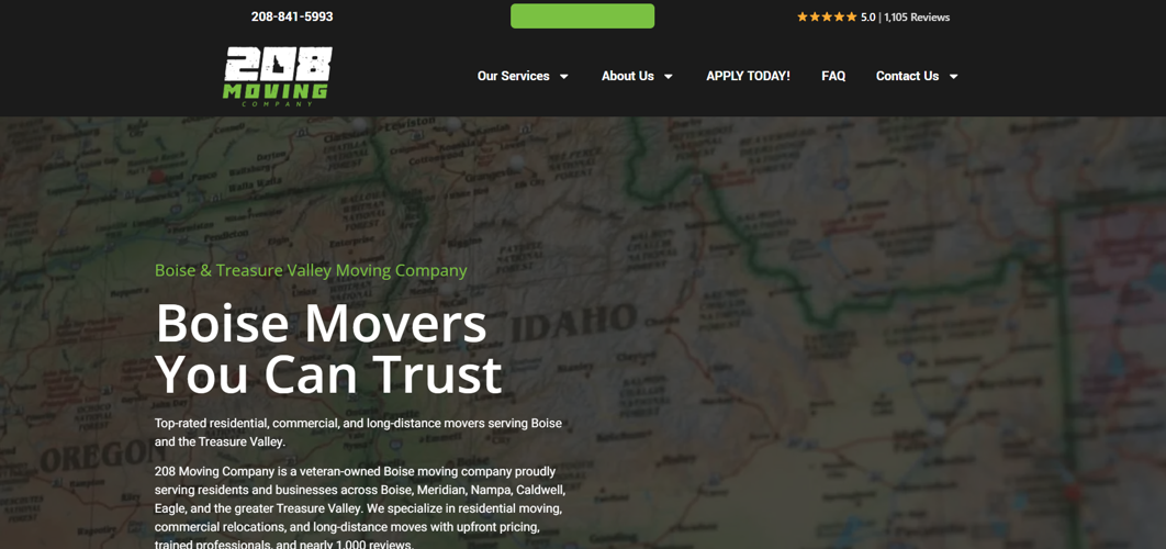 5 Top Idaho Falls, ID Moving Companies for Home Relocations in 2026