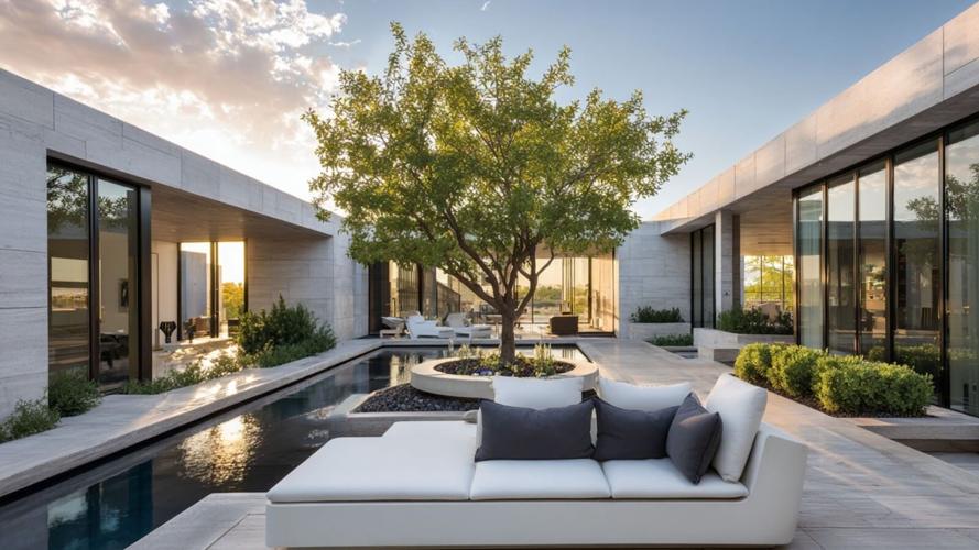 Designing the Perfect Luxury Home Courtyard