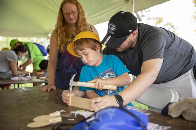 Photos Annual Kids Building WI event returns to Fitchburg’s McKee