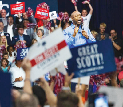 S.C.’s Scott says he’s the 2024 presidential candidate the ‘far left fears the most’