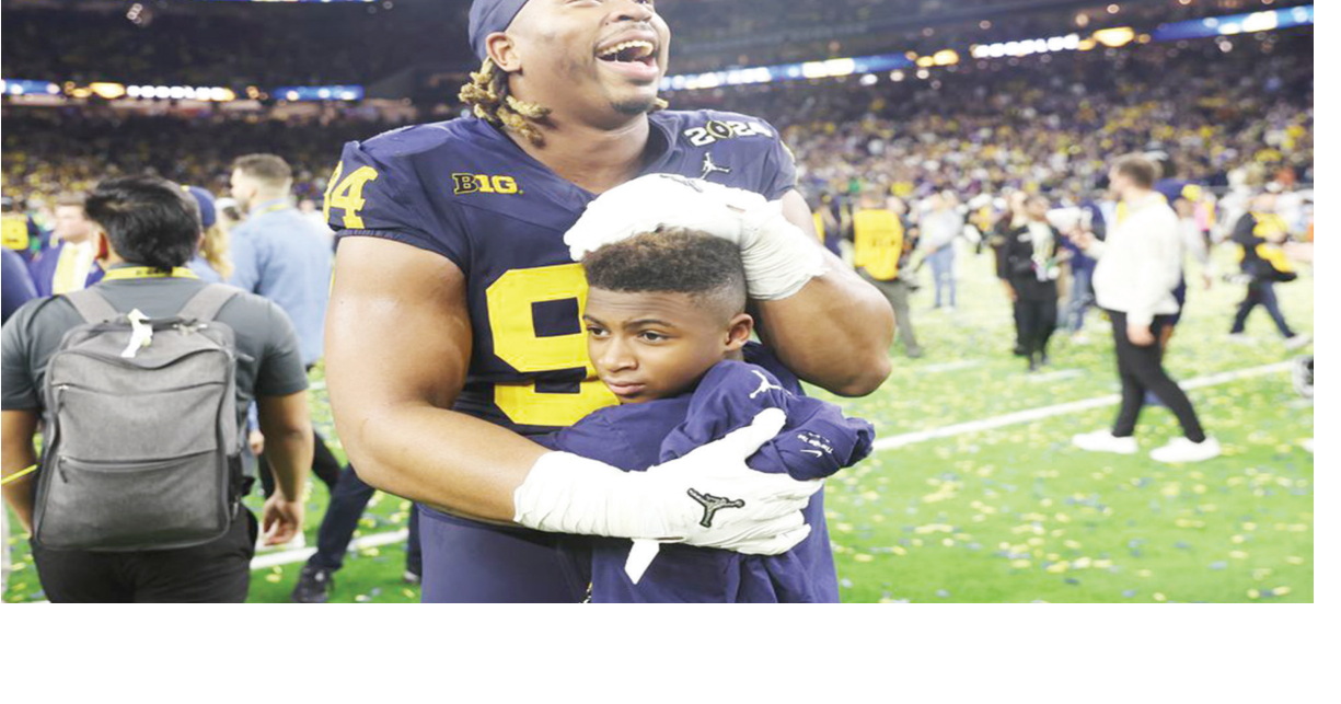 On the field and in the locker room for Michigan’s championship ...