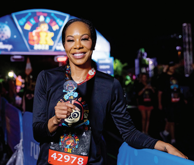 Olympian Sanya-Richards Ross talks love of running at Disney event