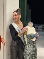 Miss USA, Missouri City's R'Bonney Gabriel,  implores Quail Valley Middle School students to pursue their dreams