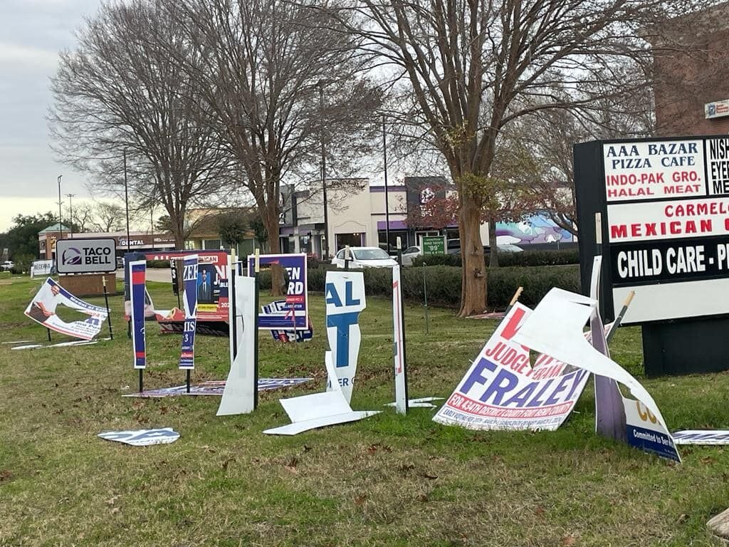 Fort Bend Candidates Report Campaign Sign Vandalsim | County News ...