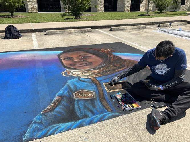 Artists and explorers from near and far turn out for Missouri City Chalk Fest