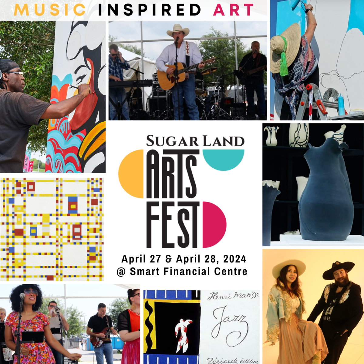 The Reid Feed Painting music you can see at the 2024 Sugar Land Arts