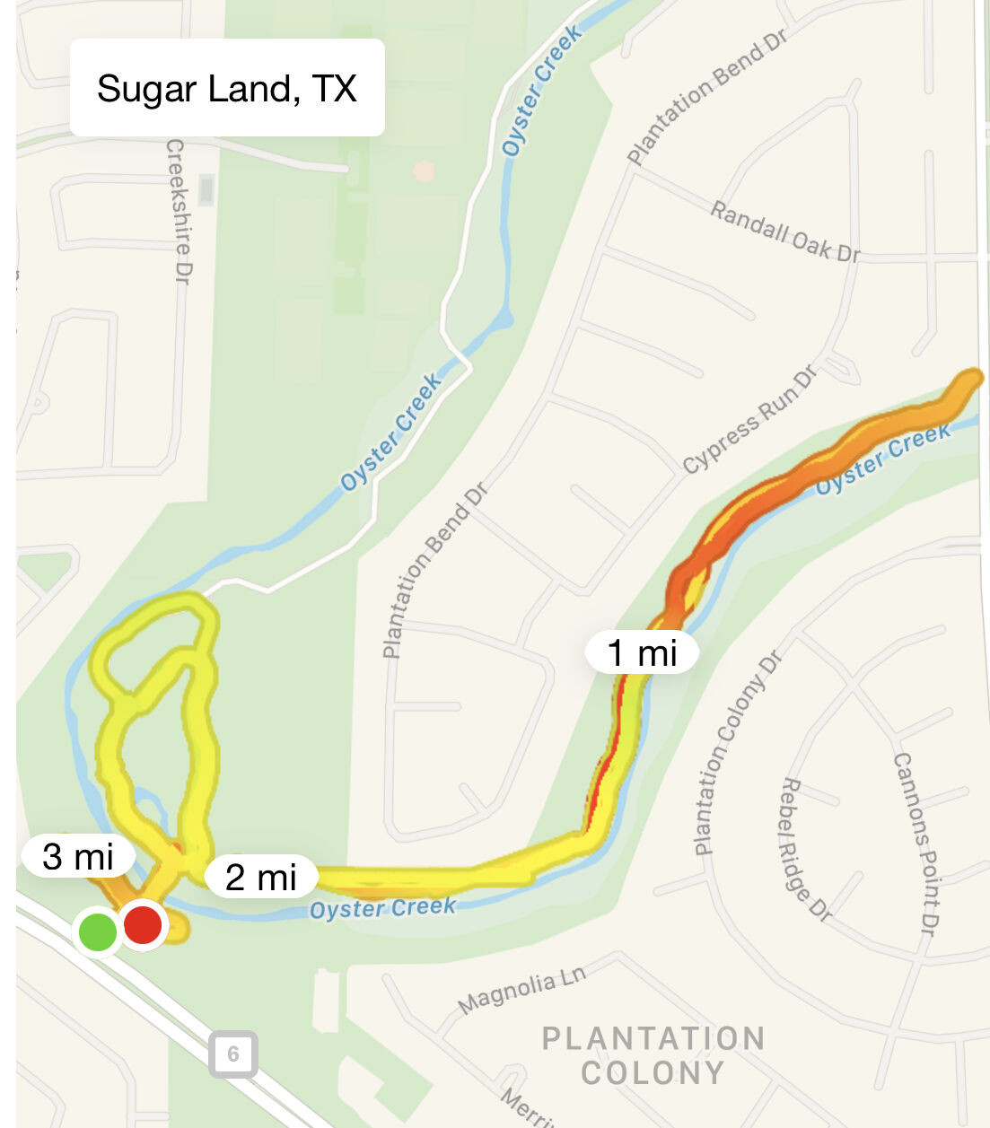 Fun in Fort Bend Run through Sugar Land’s Oyster Creek Park