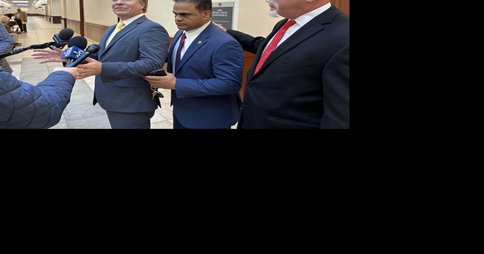 Judge denies George's lawyers' request to remove DA from cases