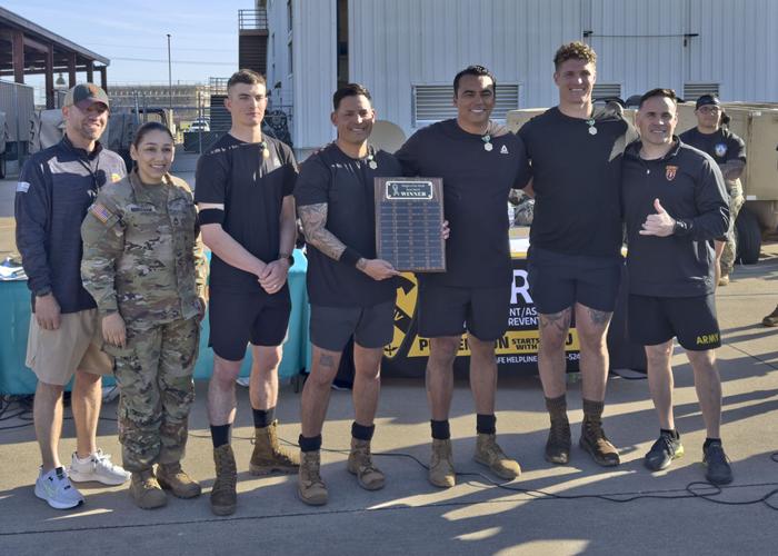 Practice Manager Mark Ruck Soldiers mark SAAPM with ruck march competition | Sports ...