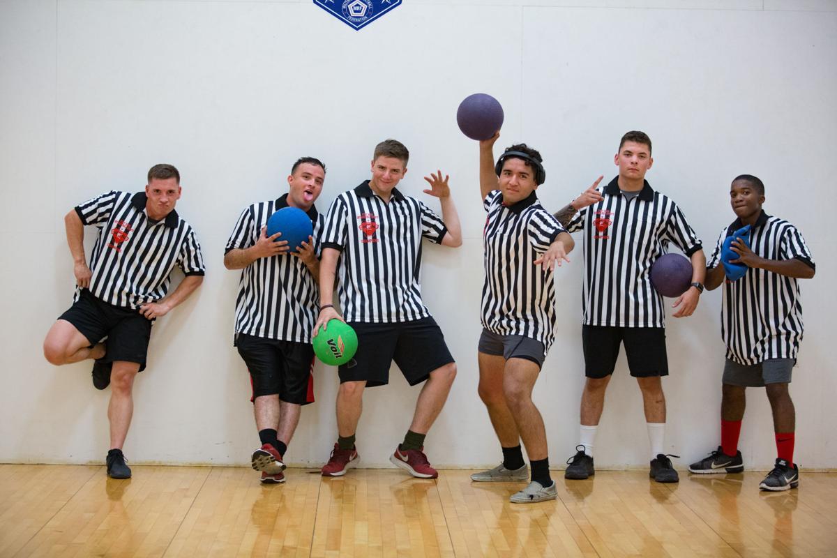 Playing dodgeball builds cohesion Sports