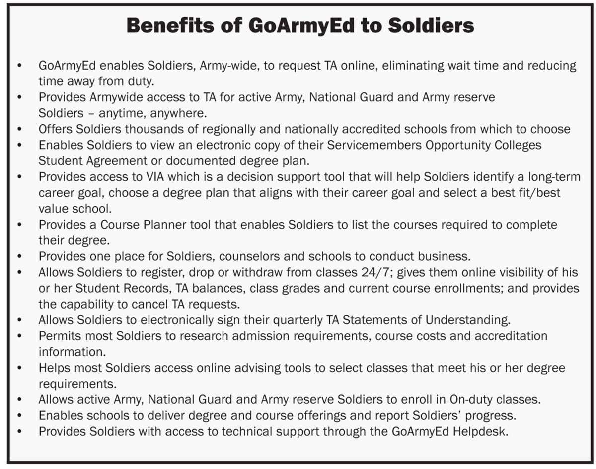 Soldiers Encouraged To Activate Goarmyed Accounts Editorial