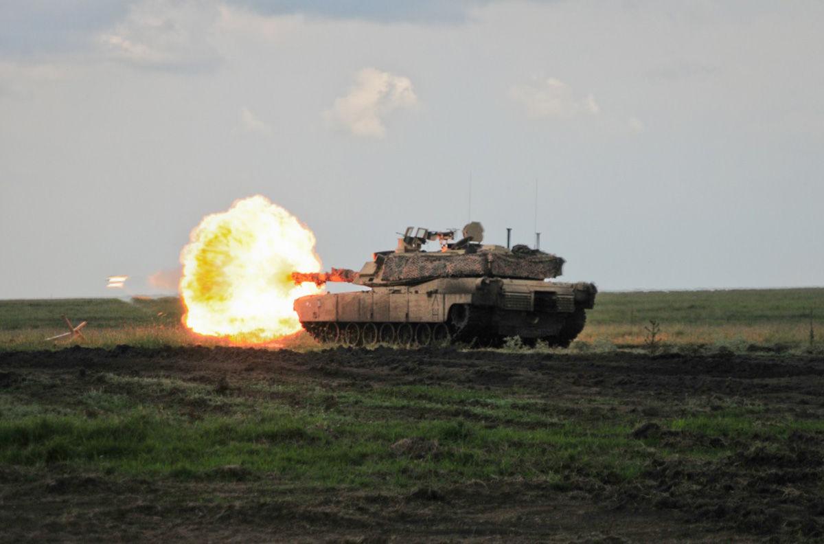 US Tank Crew • Fire their Main Gun • Fort Carson, Colorado, Sept. 7, 2021