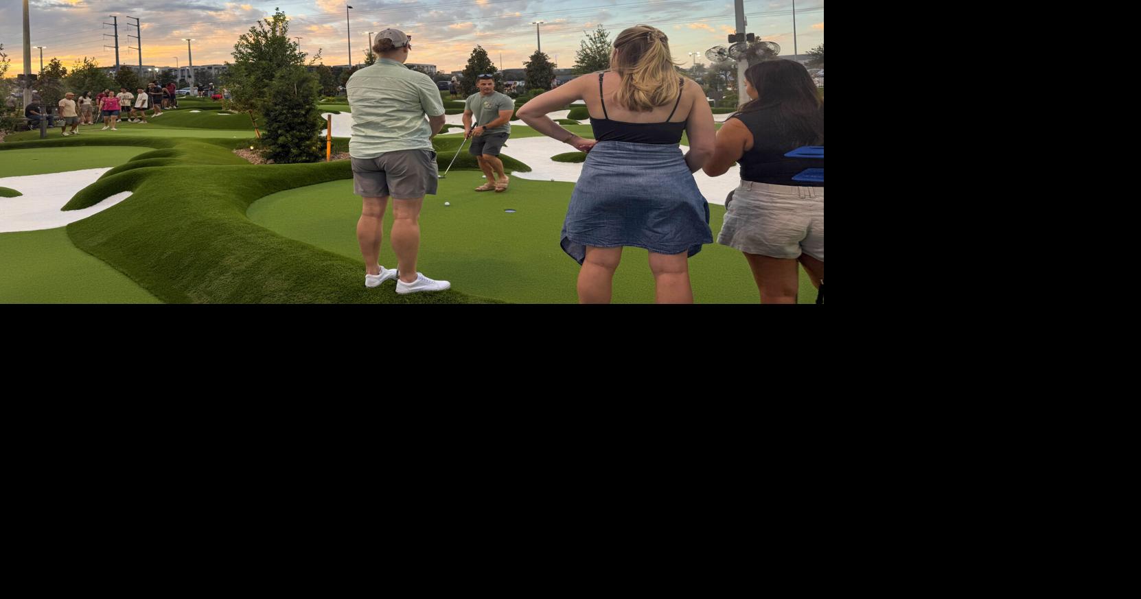 Mini golf oasis offers swinging good time
