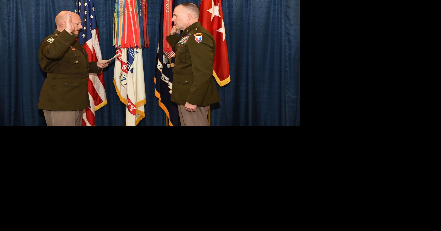 AMC chief of staff receives second star | News | forthoodsentinel.com