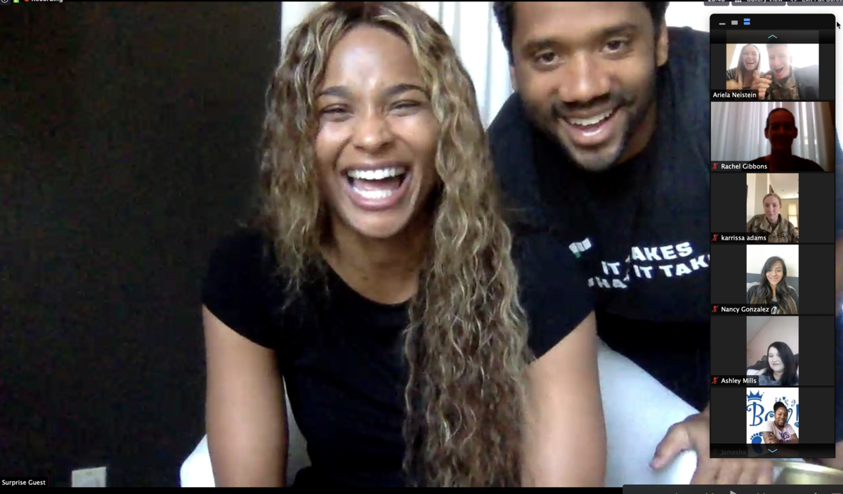 Singer Ciara Surprises 50 Expectant Mothers During Virtual Fort