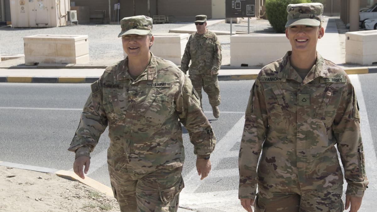Mother Daughter Deploy Together Living Forthoodsentinel Com