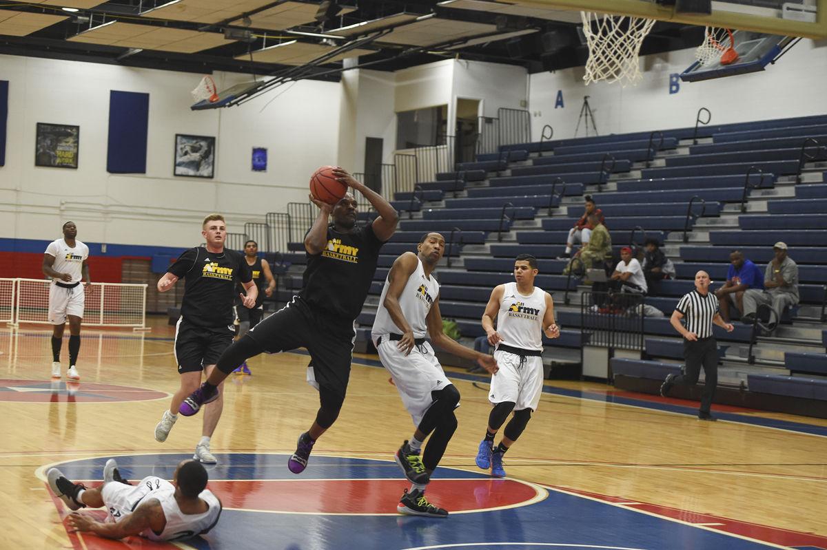 All Army Men S Basketball Hosts First Scrimmage Sports