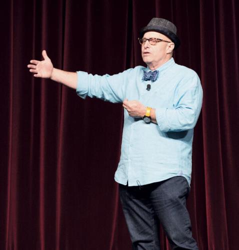 Paul Saginaw is co-founder of Zingerman's, and detailed his unique “sharing lavishly” philosophy with attendees.