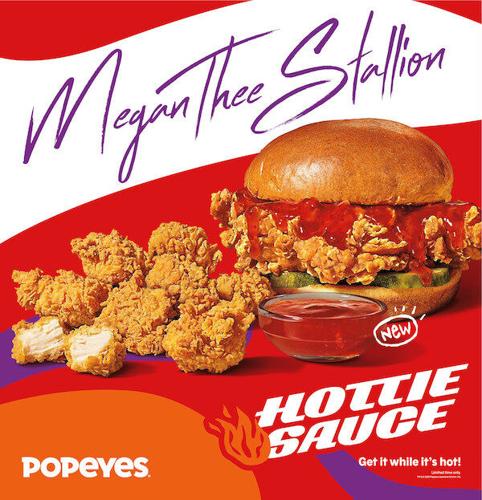 Megan Thee Stallion food shot