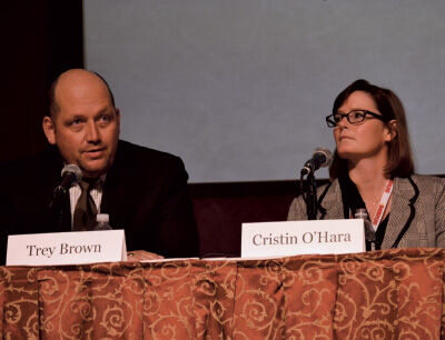 Trey Brown, GE Capital, Franchise Finance, and Cristin O'Hara, Bank of America Merrill Lynch.