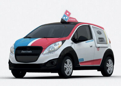 Domino’s doubles down on cool cars
