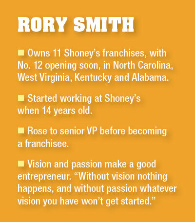 ‘Don’t quit’ is motto for Shoney’s operator