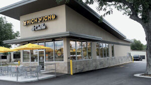 Heavy traffic for drive-thru seekers