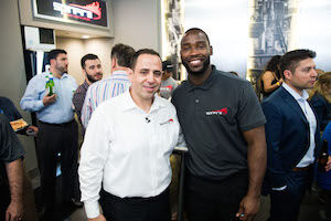 Pierre Garçon Shows Off His Pizza Chain in D.C. 