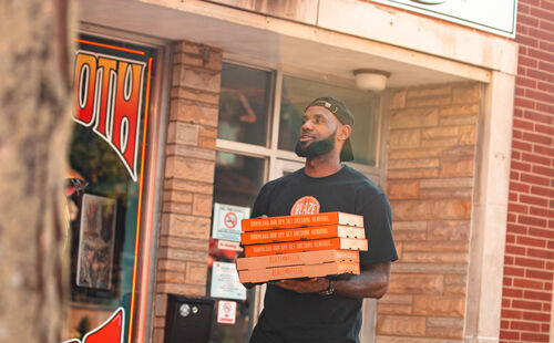 Lebron james deals pizza franchise