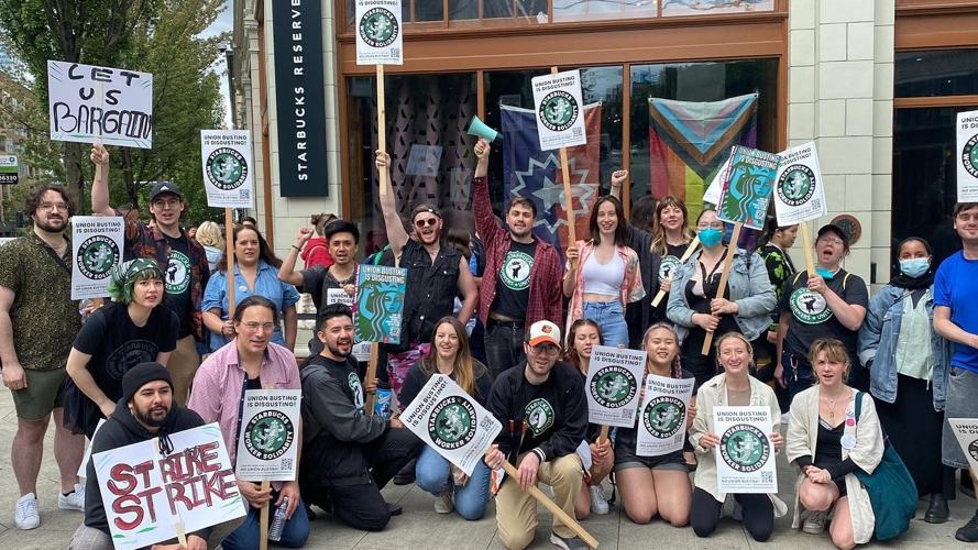 Starbucks strike in Seattle