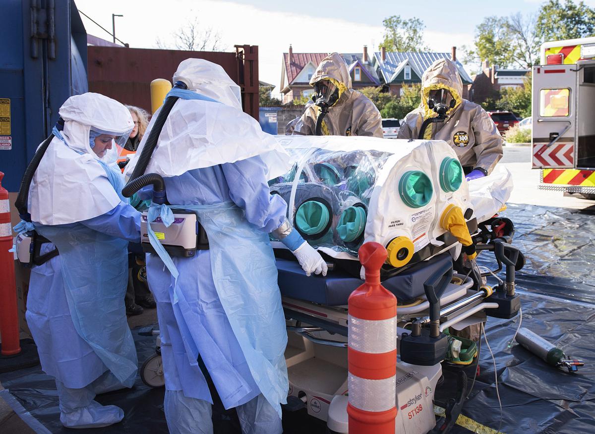 Fmh Community Partners Come Together For Ebola Drill Treatment And Diseases Fredericknewspost Com