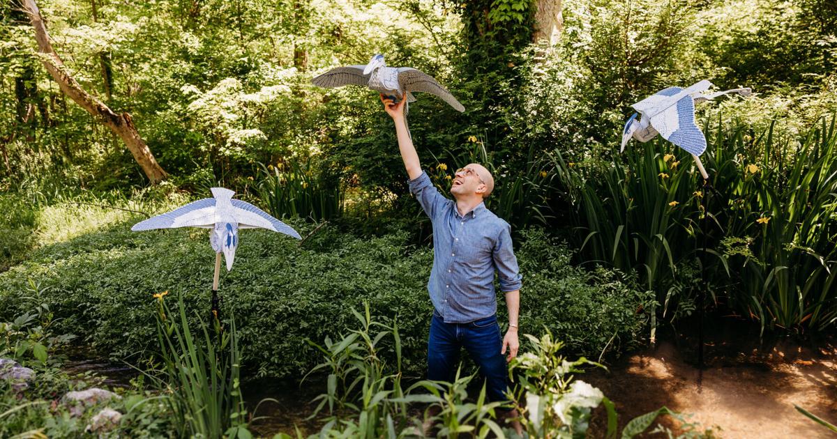 Adam Booth's folkloric performance 'The Heron's Journey' combines ...