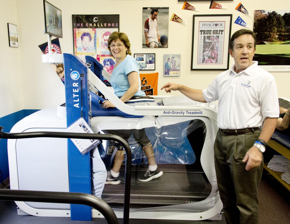 Frederick Sport and Spine introduces antigravity treadmill for people