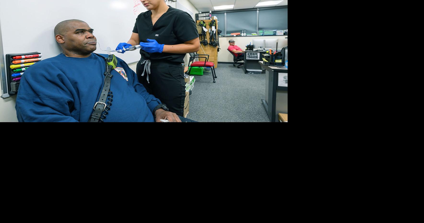 Fire and Rescue holds esophageal pre-cancer screening for firefighters ...