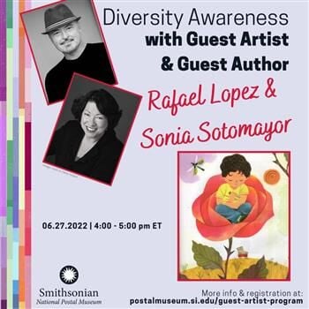 Diversity Awareness with Guest Artist Rafael Lopez & Guest Author Sonia Sotomayor