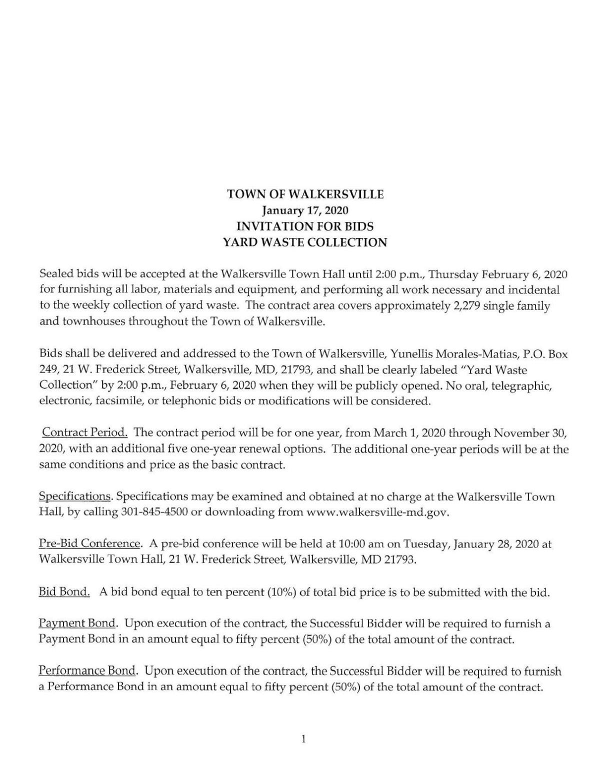 Yard Waste Guidelines Fredericknewspost Com