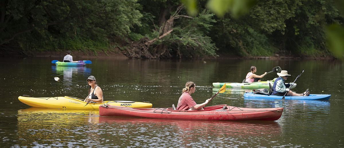 Volunteers come together to clean the Monocacy River Environment