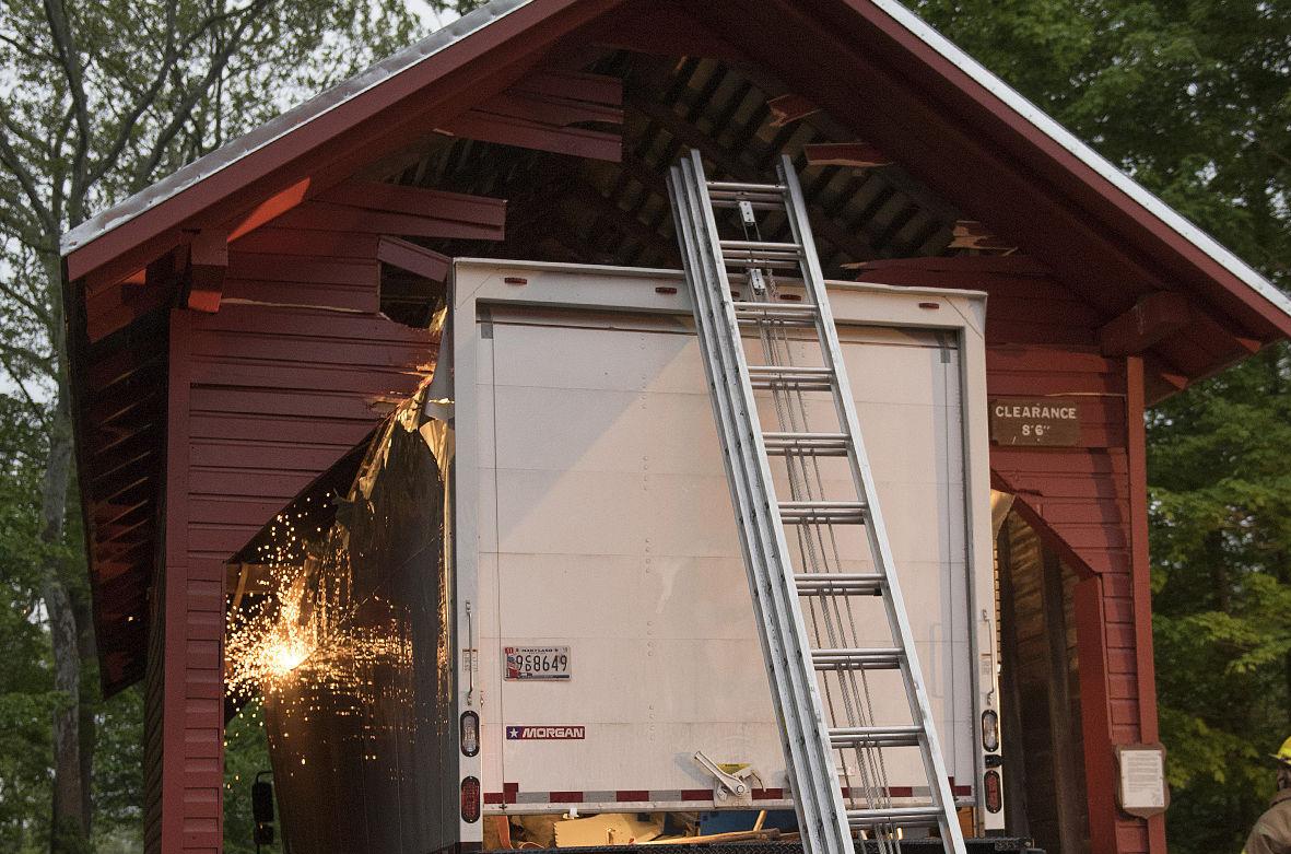 Historic Covered Bridge Over Owens Creek Reopens After Repairs