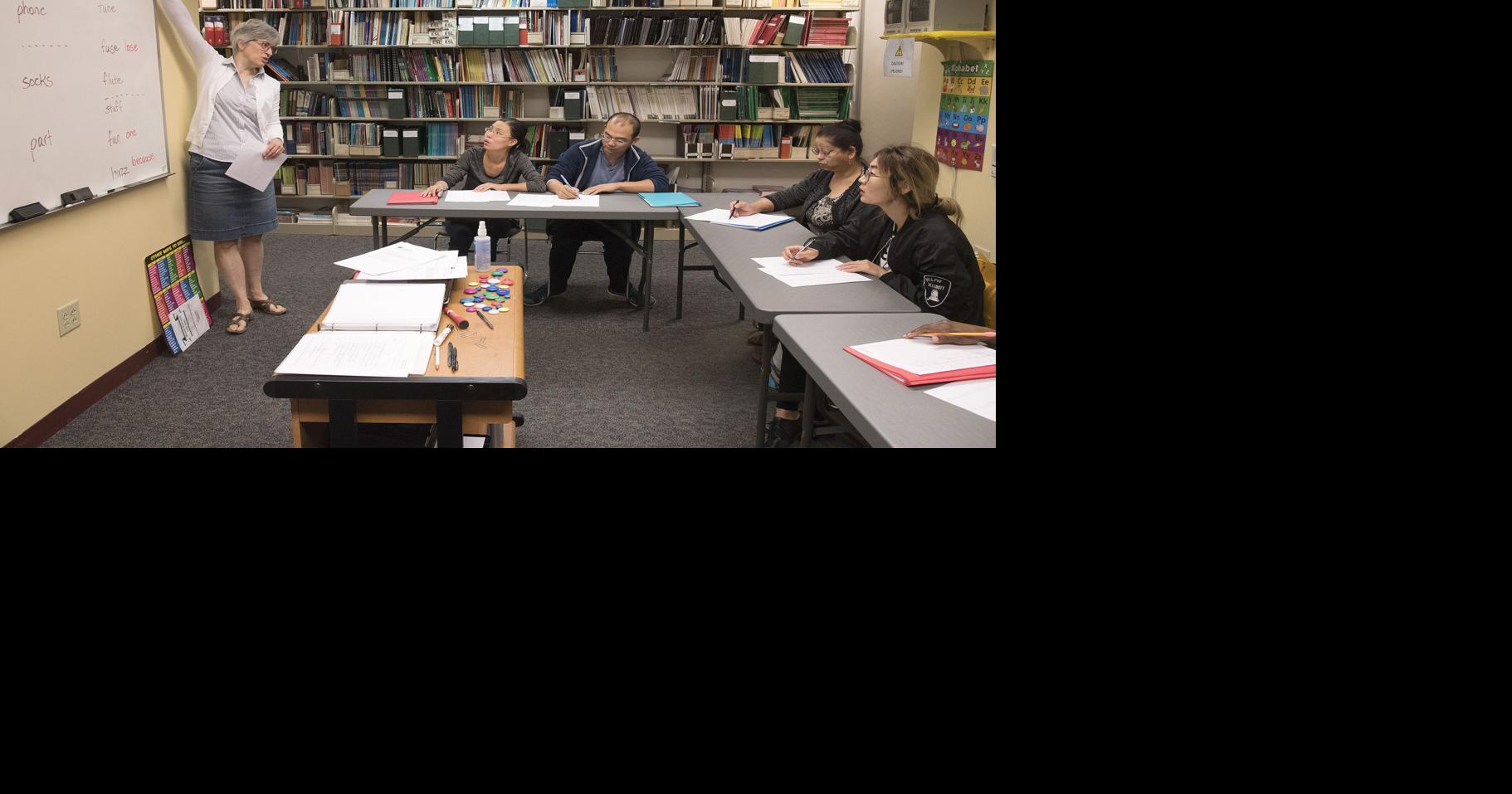 Reading in unity: Literacy Council helps clients build language skills ...