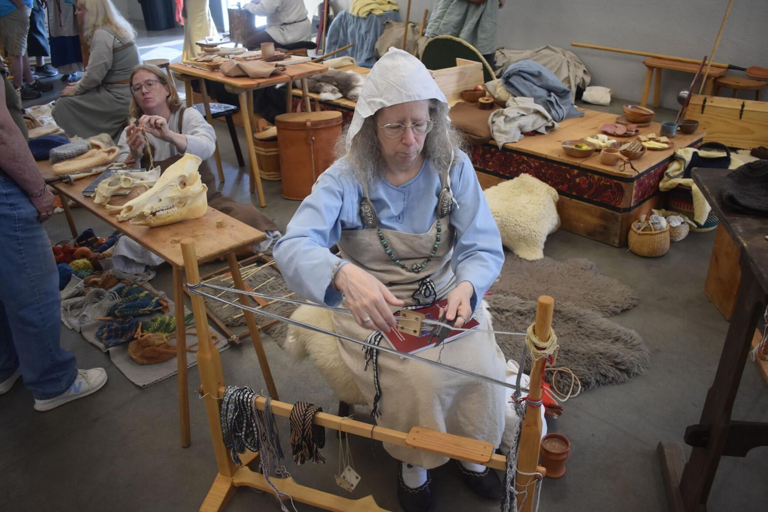 Artisans from far and wide visit Frederick Fiber Fest for fun and