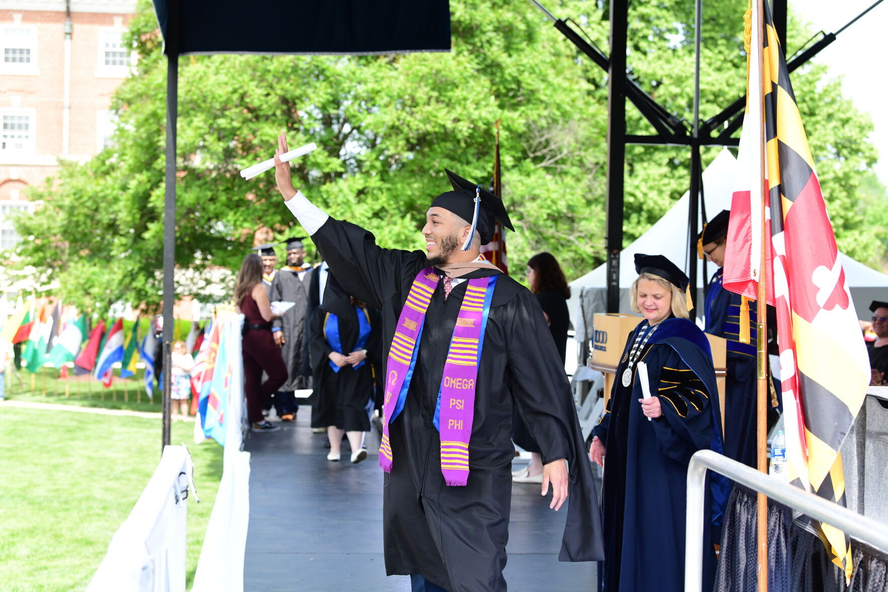 After passing many tests Hood College class reaches graduation