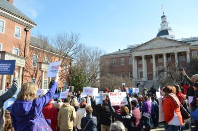Frederick women join rally for gun control measures in Annapolis
