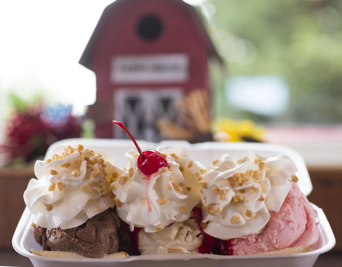 The Dish Ice Cream Is King At Little Red Barn Ice Cream Cafe 72