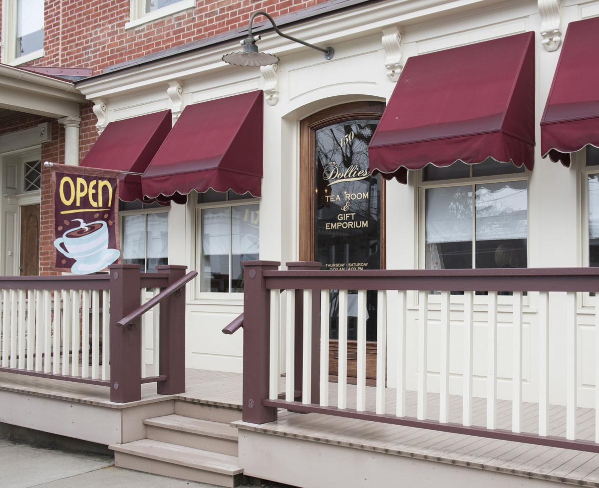 The Dish Dollies Tea Room offers great scones and beautiful scenery