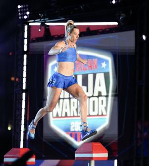 A WELCOME WARRIOR: American Ninja Warrior star Jessie Graff, an Urbana grad, returns home to mentor fellow ninjas at Frederick gym
